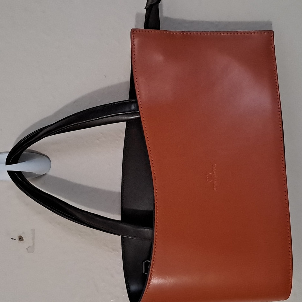 Brown and Black Women's Handbag